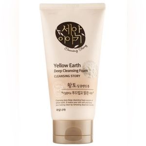 Cleansing Story Natural Facial Deep Foam Cleansing 150g / 5.19oz Yellow Earth